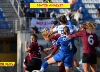 Como-Pomigliano: 57% di possesso palla e 59% di supremazia territoriale in 10 contro 11: un ottimo Como sbatte sulla traversa ed esce sconfitto