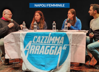 Melissa Toomey, ospite dello spettacolo “cazzimma&arraggia” che racconta della trattativa Maradona-Napoli