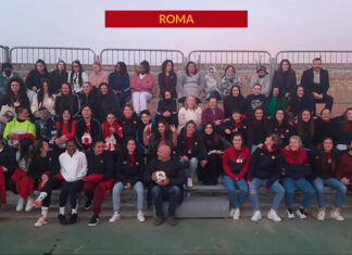 La Roma Femminile fa visita al carcere di Rebibbia