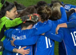 Caruso migliore in campo per un’Italia che naviga a vista e in alto mare