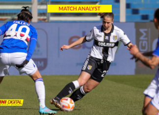 Parma-Sampdoria: le due “Cecilie” doriane provano a tenere in piedi la squadra di Cincotta, ma la doppietta di Paloma Lazaro la mette ko