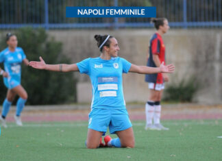 Napoli Femminile; il 13 agosto amichevole con la Roma, il 27 con la Ternana