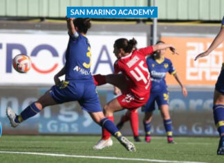 Défaillance San Marino: due le reti subite in campo con l’Hellas Verona