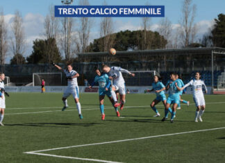 Trento, la rete di Erlicher non basta: sconfitta a Napoli per 2-1