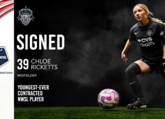 A 15 anni diventa la giocatrice più giovane di sempre della NWSL: Chloe Ricketts