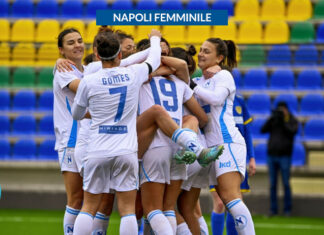 Napoli Femminile premiato in Comune per la vittoria del campionato di Serie B.