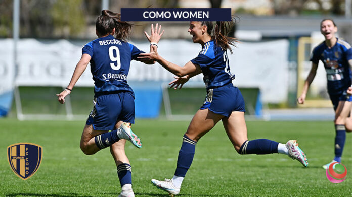 como-women-esultanza-gol-beccari