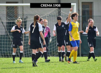Il Crema 1908 batte in trasferta, con un tris, la Polisportiva 2B: cremine ancora al terzo posto