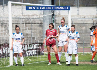 Il Trento cade in casa con il Ravenna e saluta la Serie B