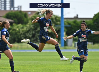 Como, Sampdoria battuta e storica salvezza in Serie A