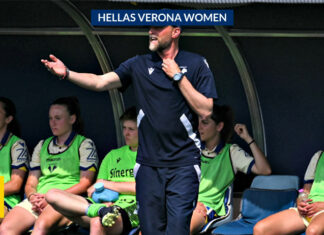 Matteo Pachera, coach Hellas Verona Women: “Contro la Lazio risultato meritato, brave a crederci fino alla fine”