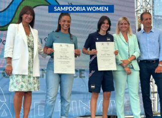 Sampdoria: Bianca Fallico premiata al The Ocean Race Genova