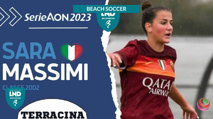 beach soccer terracina sara massimi