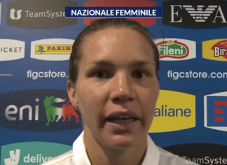 Elena Linari, con la fascia da capitano al braccio, afferma: “È sempre un onore rappresentare le mie compagne!”