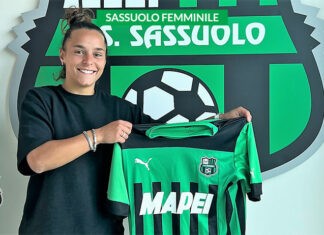 Sassuolo, dall’Inter arriva in neroverde Angela Passeri