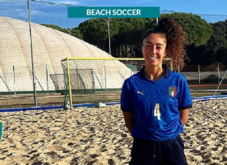 Alice Ferrazza: “Felice per il premio di MVP del campionato di beach soccer”
