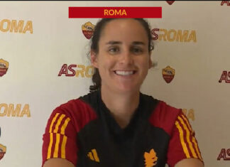 Evelyne Viens, AS Roma: “Noi eravamo un po’ stanche, ringrazio i nostri tifosi che ci hanno spinto verso la vittoria””.