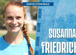 Napoli Femminile: ufficiale l’arrivo della statunitense Susanna Friedrichs