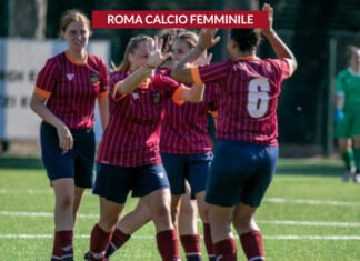 La Roma Calcio Femminile chiude la gara nella prima frazione: due i goal che buttano giù la Rinascita Doccia