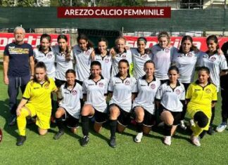 Arezzo: prima squadra al lavoro, ottimo esordio in campionato per le formazioni U17 e U15