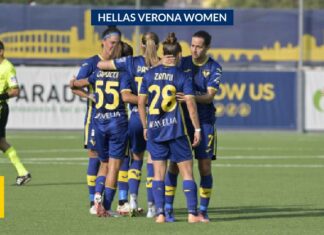 Giulia Bison, Hellas Verona: “Gol? Direi emozionante, lo devo la squadra che mi ha sempre sostenuto”.