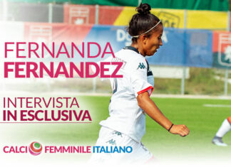 Fernanda Fernandez, Genoa: “L’amore per questi colori mi hanno indotta a restare qui. Sogno di vincere qualcosa con questa maglia”