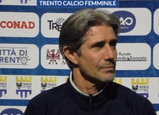 Mauro Perina, Trento Calcio Femminile: “Siamo state brave ad avere pazienza, trovare la giocata giusta per sbloccare il risultato e chiuderla”.