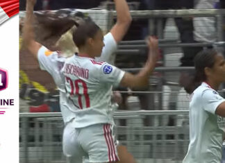 Il Lione vola al primo posto, disfatta in casa per il Paris FC nello scontro diretto