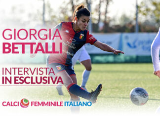 Giorgia Bettalli, Genoa: “Quinto posto a tre punti dalla vetta? Voglio fare un bel campionato e centrare una tranquilla salvezza”