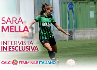 Sara Mella, Sassuolo: “La vittoria col Napoli porta entusiasmo e consapevolezza. Milan sfida difficile, ma ci faremo trovare pronte”