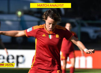 L’analisi della Panini Digital del match Roma vs Napoli: le ragazze di Spugna sempre al Top