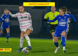 Il 3-0 della Juventus sul Como Women secondo i dati Panini Digital