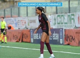 Pomigliano: pantere in partita fino al 66′, chiesto un rigore per un mani di Salvai. Martinez prende un palo