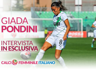 Giada Pondini, Sassuolo: “Un onore essere una delle veterane di questa squadra, mi sento a casa”