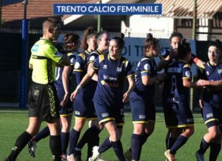Il Trento Calcio Femminile pareggia in Coppa Italia contro il Meran Women: le parole del mister Perina e di Michela Chemotti