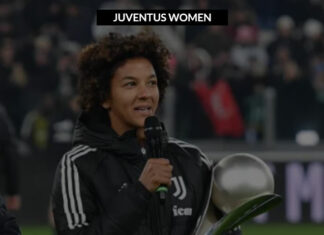 Sara Gama, Juventus Women, allo Stadium ha dichiarato: “Siamo molto felici di essere qui e portare un altro Trofeo”
