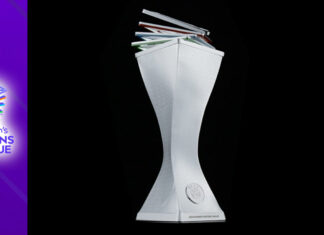 In occasione del sorteggio della fase finale la UEFA ha svelato il trofeo della UEFA Women’s Nations League