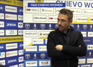 Fabio Ulderici, Chievo Women: “Io sono molto fiero di loro, di tutta la squadra, di quello che stiamo facendo”