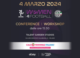 Oggi a Milano il Workshop: “Women4Football”, dalle ore 15.30, al Talent Garden Studios
