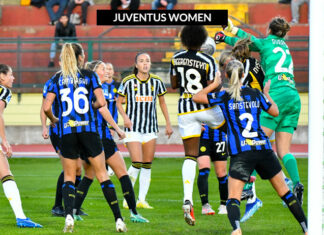 Juventus vince il derby d’Italia contro l’Inter per 0-2 grazie alla doppietta nel primo quarto d’ora di partita firmata da Echegini