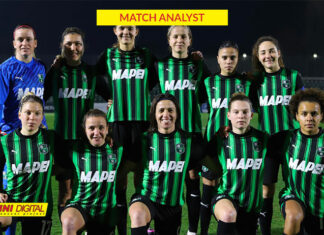 L’1-0 del Sassuolo sul Milan secondo i dati Panini Digital