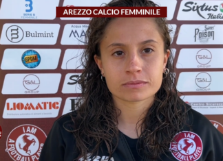 Marica Licco, Arezzo Calcio Femminile: “Nell’occasione del gol potevamo essere più attente”