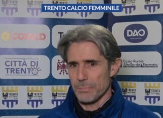 Mauro Perina, Trento Calcio Femminile: “Ripartiamo dal secondo tempo, con l’idea che quando si ha l’occasione il gol va fatto”.