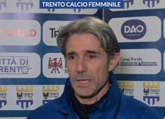 Mauro Perina, Trento Calcio Femminile: “Risultato giusto. Il rammarico rimane, le occasioni ci sono state per ampliare il vantaggio”