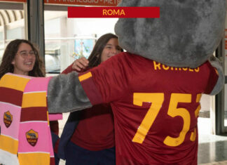 AS Roma: la community giallorossa partecipa all’evento “Il Grande Cuore di Roma” a Testaccio con il Salvamamme