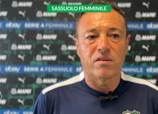 Gianpiero Piovani, coach Sassuolo: “Le ragazze, contro l’Inter, hanno fatto una partita fantastica”