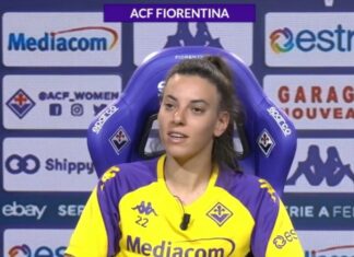 Martina Toniolo, Fiorentina Femminile: “spero che sabato al Viola Park saranno in tanti e che riusciremo a festeggiare tutti insieme”