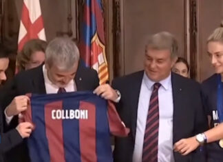 Il sindaco di Barcellona e la gaffe con Alexia Putellas