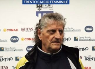 Sergio Gadda, Trento Calcio Femminile: “il nostro modo di giocare non cambierà e neppure la nostra voglia di portare a casa i 3 punti”.