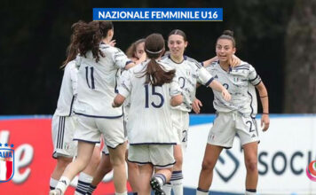 Nazionale U16 Femminile – Azzurrine battute 6-2 dalla Francia nel secondo test a Clairefontaine: non bastano Faggioli e Gavazza
